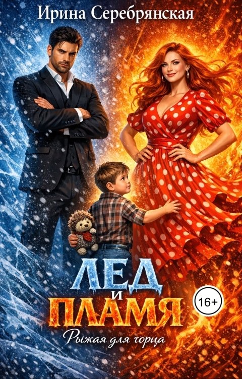 Обложка книги Ирина Серебрянская Лёд и пламя. Рыжая для горца