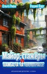 обложка книги Ольга Риви, Вадим Фарг "Майор, стажёры и Шамбала на теплотрассе"