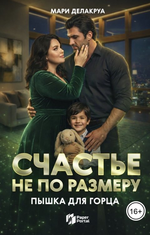 Обложка книги Мари Делакруа Пышка для горца. Счастье (не) по размеру