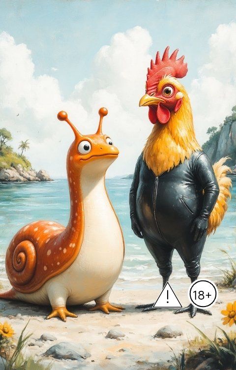 Обложка книги Ярик Гриб Слизнячок Бобби: Вечеринка на острове. 6 Серия. 1 Сезон.