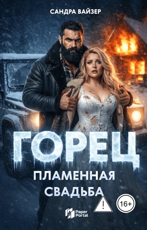 Обложка книги Сандра Вайзер Горец. Пламенная свадьба