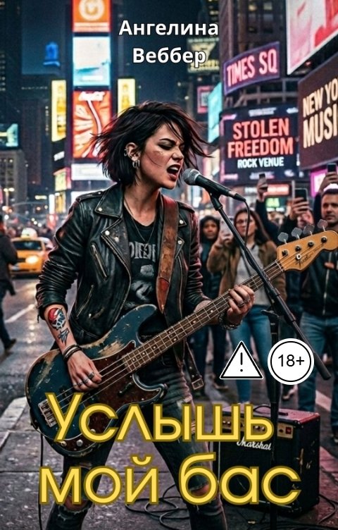 Обложка книги Ангелина Веббер Услышь мой бас