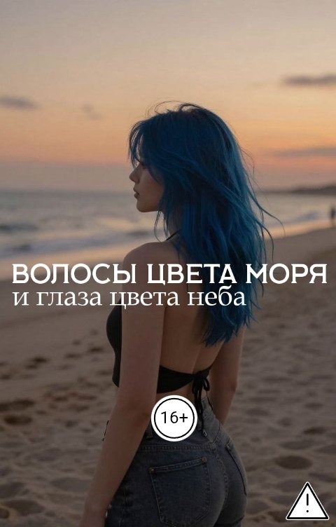 Обложка книги Люциэль Волосы цвета моря и глаза цвета неба