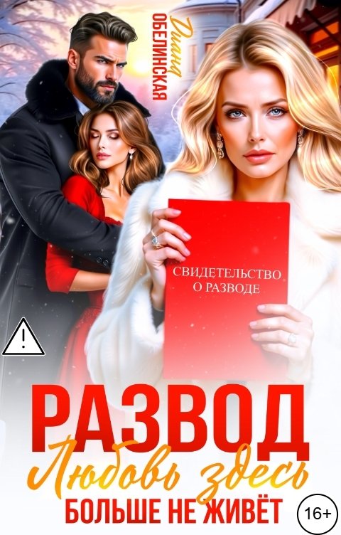 Обложка книги Диана Оболенская Развод. Любовь здесь больше не живёт
