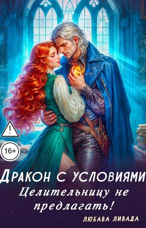 Обложка книги Любава Ливада Дракон с условиями. Целительницу не предлагать!