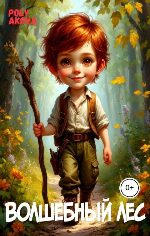 Обложка книги Poly Akova Волшебный лес