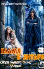 обложка книги Екатерина Самойленко "Пламя в янтаре: спаси нашего сына, дракон!"