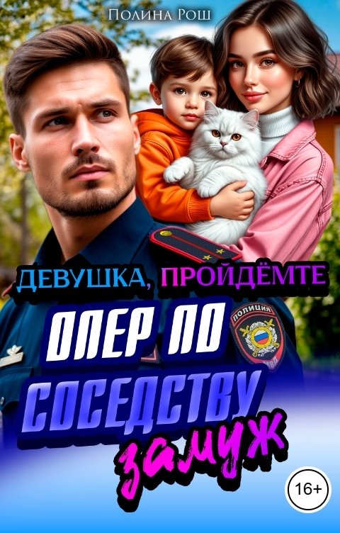 Обложка книги Полина Рош Опер по соседству. Девушка, пройдёмте замуж