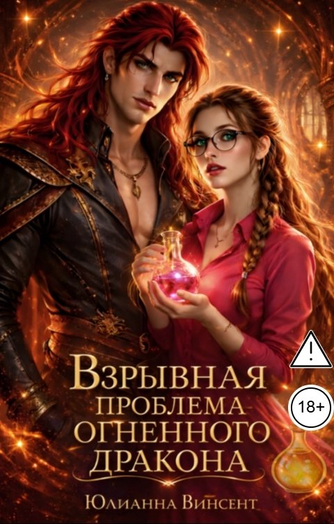 Обложка книги Юлианна Винсент Взрывная проблема огненного дракона