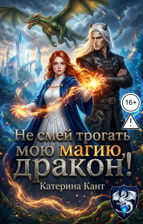 Обложка книги Катерина Кант Не смей трогать мою магию, дракон!