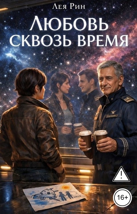 Обложка книги Лея Рин Любовь сквозь время