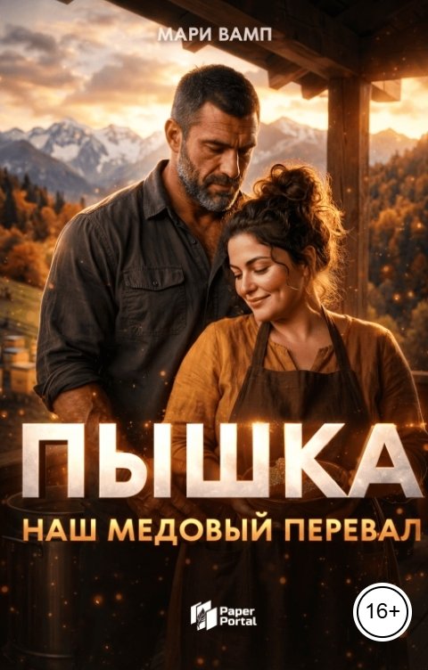 Обложка книги Мари Вамп Пышка. Наш медовый перевал