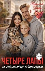 обложка книги Мирьям Дива "Четыре лапы и немного счастья"
