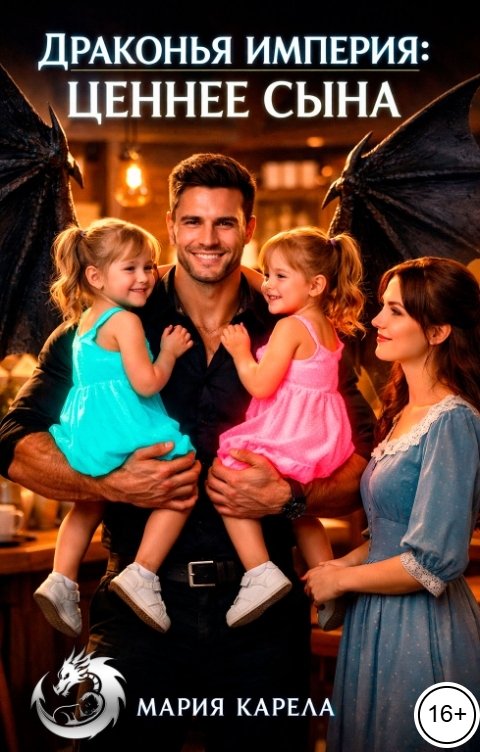 Обложка книги Мария Карела Драконья империя: ценнее сына