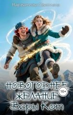 обложка книги Светлана Нарватова "Новогоднее желание Веры Кот"