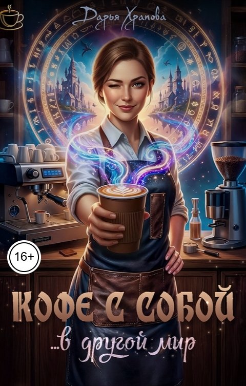 Обложка книги Дарья Храпова Кофе с собой... в другой мир