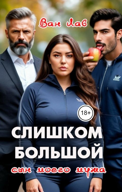 Обложка книги Ван Лав Слишком большой...сын моего мужа