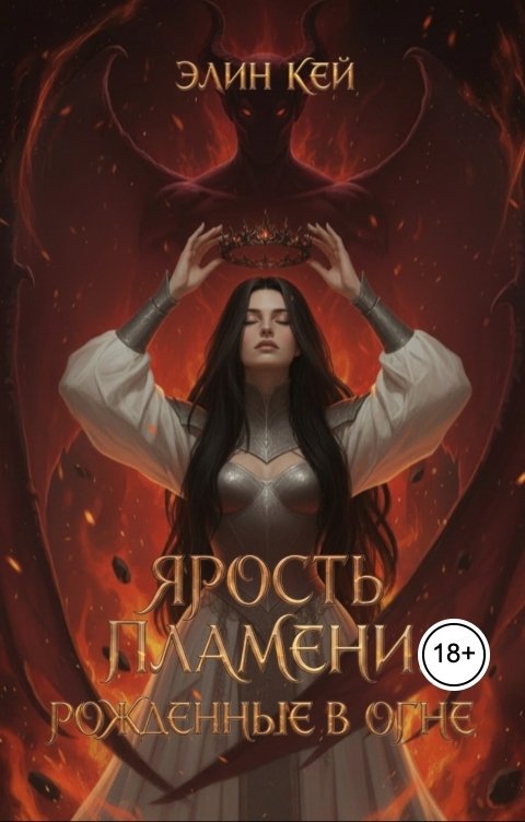 Обложка книги Элин Кей Ярость пламени. Рожденные в огне