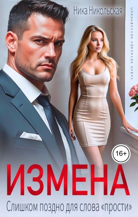 Обложка книги Ника Никольская Измена. Слишком поздно для слова "прости"