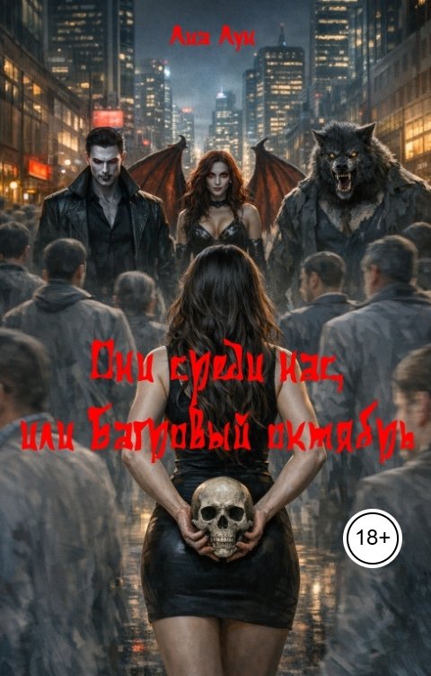 Обложка книги Лиа Лун Они среди нас, или Багровый октябрь