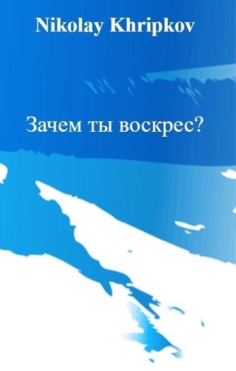 Обложка книги Nikolay Khripkov Зачем ты воскрес?