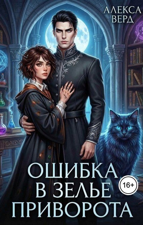 Обложка книги Алекса Верд Ошибка в зелье приворота