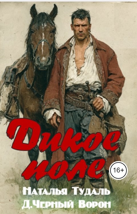 Обложка книги Д.Черный Ворон Дикое поле