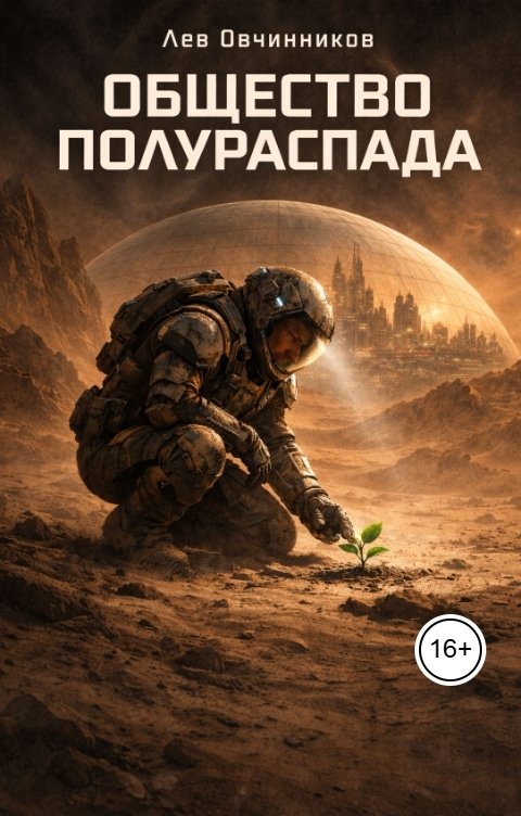 Обложка книги Лев Овчинников Общество полураспада