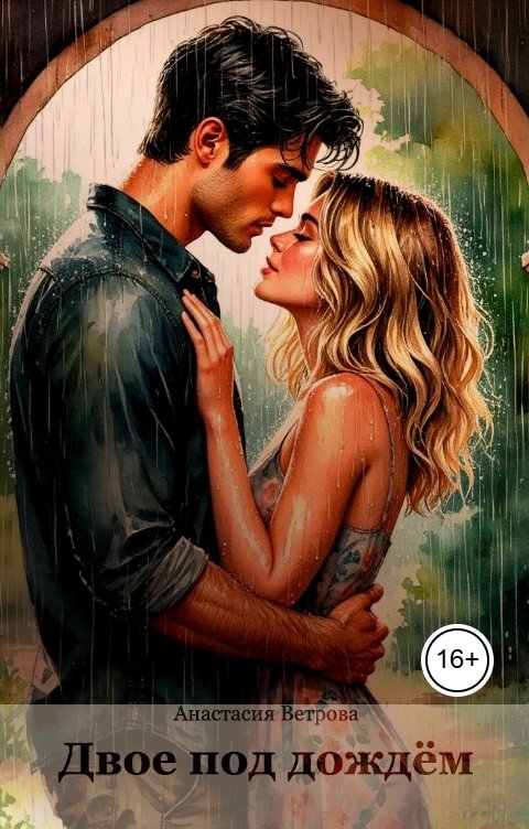 Обложка книги Анастасия Ветрова ДВОЕ ПОД ДОЖДЁМ