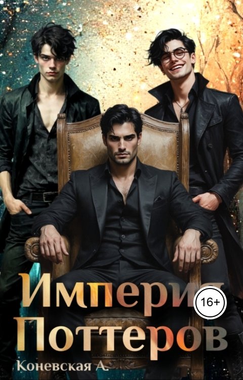 Обложка книги Анастасия Коневская Империя Поттеров