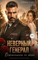 обложка книги Айрин Лакс "Неверный генерал. Останешься со мной"