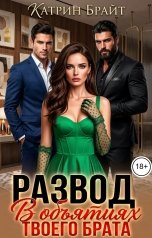 обложка книги Катрин Брайт "Развод. В объятиях твоего брата"