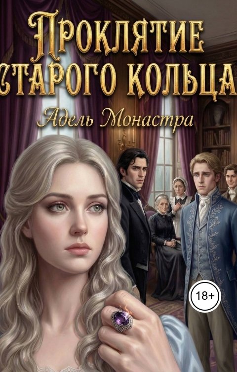 Обложка книги Адель Монастра Проклятие старого кольца