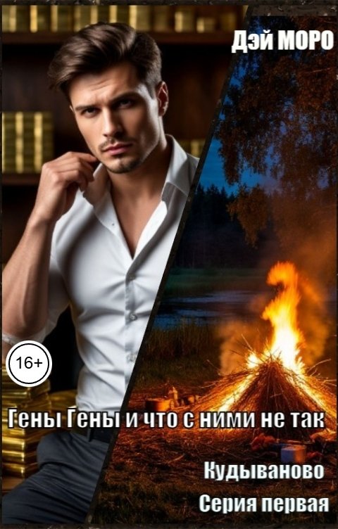 Обложка книги Дэй Моро Гены Гены и что с ними не так