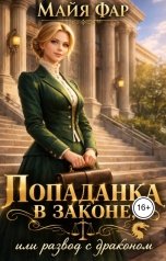 обложка книги Майя Фар "Попаданка в законе, или развод с драконом"