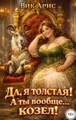 обложка книги Вик Арис "Да, я толстая! А ты вообще... козел!"