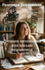 обложка книги Радомира Теплинская "Дневник незнакомки или письма незнакомцу"