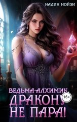 обложка книги Надин Нойзи "Ведьма-алхимик дракону не пара!"