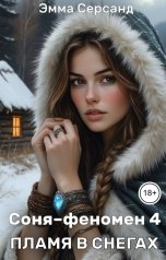 обложка книги Эмма Серсанд "Соня-феномен 4. Пламя в снегах"