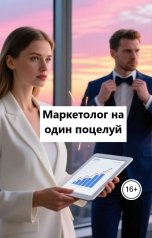 обложка книги Лав Лав "Маркетолог на один поцелуй"