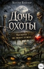 обложка книги Холли Байлер "Дочь охоты. Болото не любит чужих."