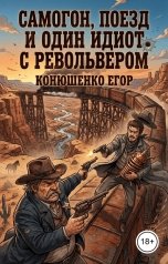 обложка книги Конюшенко Егор "Самогон, поезд и один идиот с револьвером"