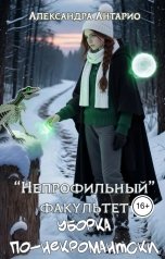 обложка книги Александра Антарио ""Непрофильный" факультет. Уборка по-некромантски"