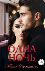 обложка книги Таша Строганова "Одна ночь"
