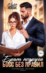 обложка книги Майя Новак "Брат подруги. Босс без правил"