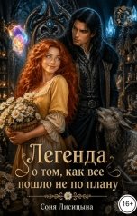 обложка книги Соня Лисицына "Легенда о том, как все пошло не по плану"
