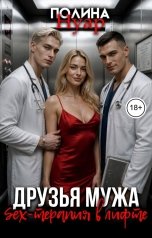 обложка книги Полина Нуар "Друзья мужа. SEX-терапия в лифте"
