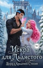 обложка книги Екатерина Богданова "Искра для Льдистого. Буря в Академии Стихий"