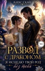 обложка книги Алекс Скай "Развод с драконом. Я исцелю твой род без тебя"