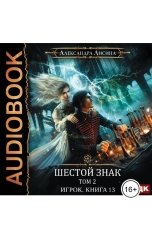 обложка книги  "Игрок. Книга 13. Шестой знак. Том второй"